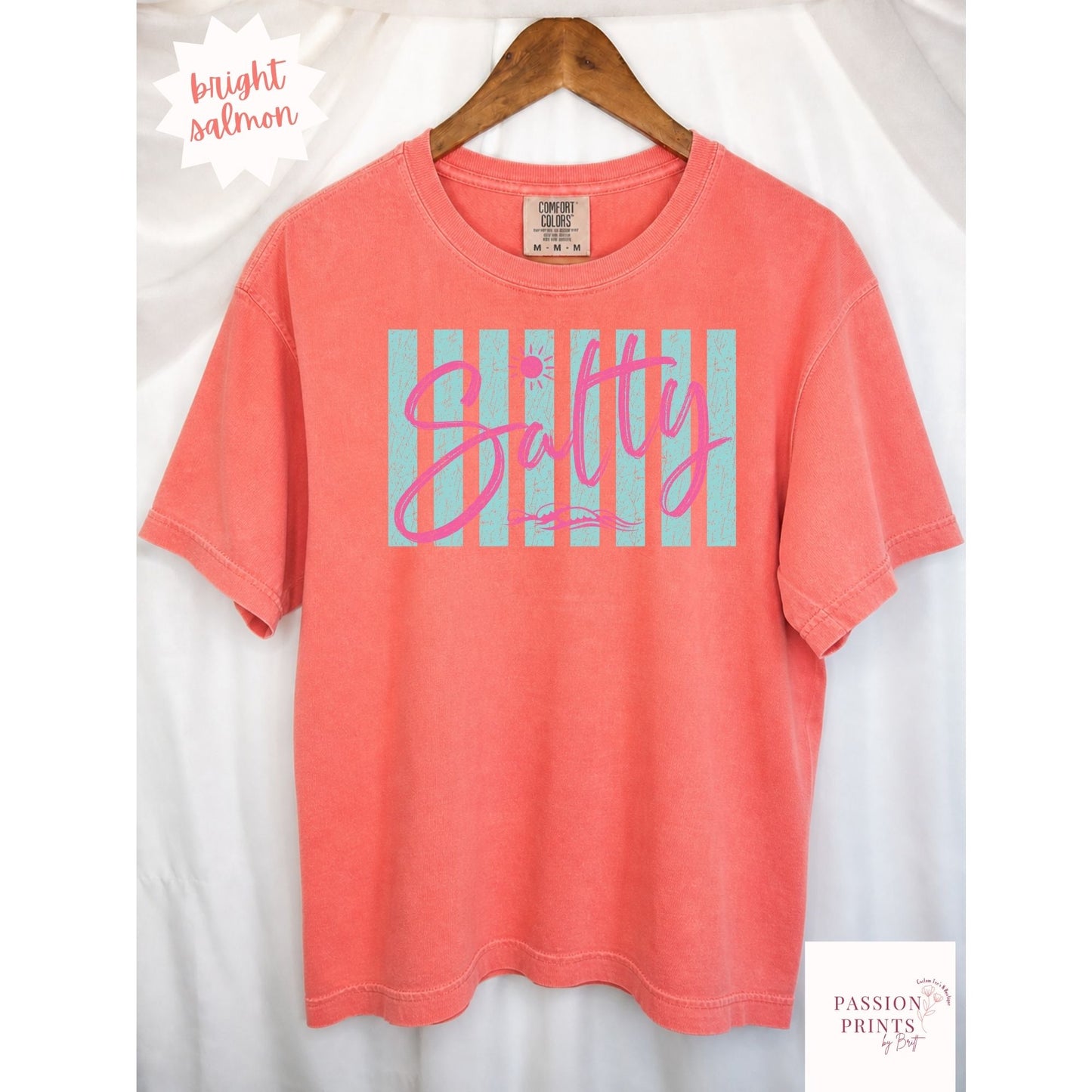 Salty Distressed Print