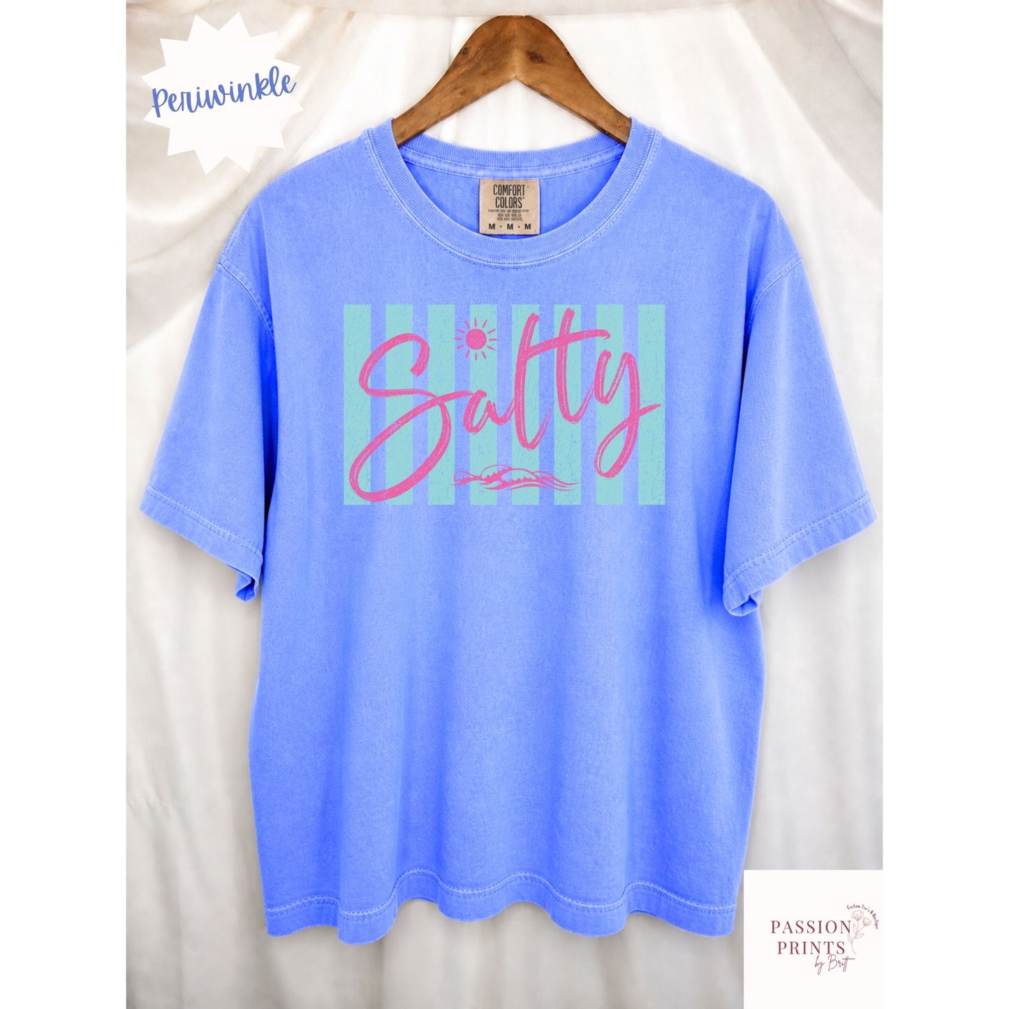 Salty Distressed Print