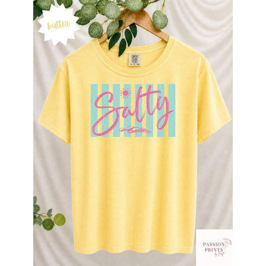 Salty Distressed Print