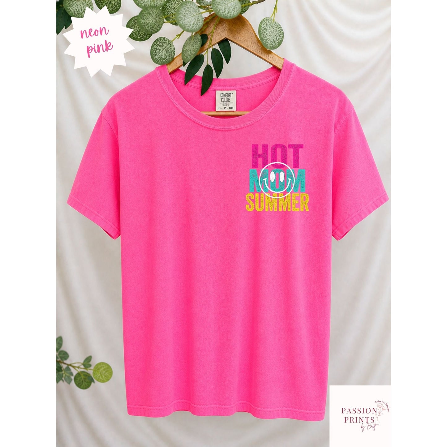 Hot Mom Summer - Front & Back Design