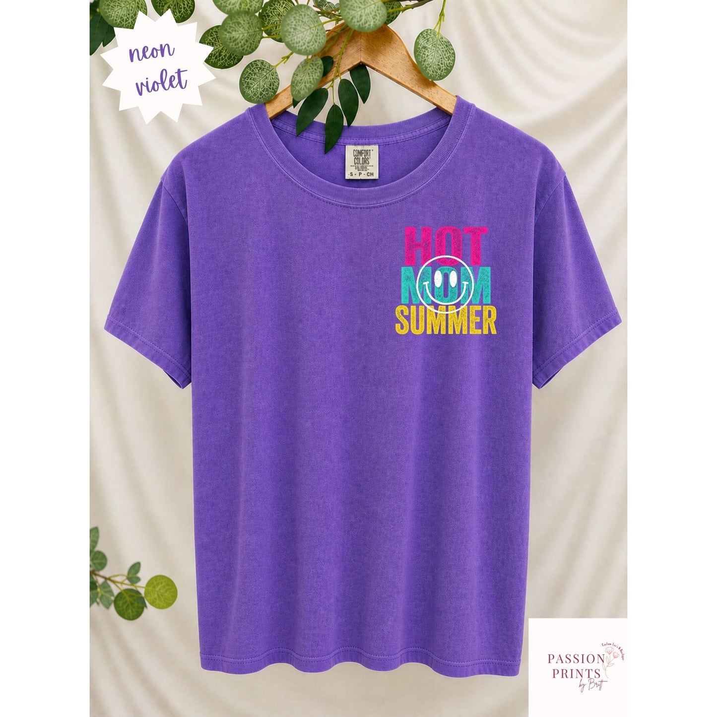Hot Mom Summer - Front & Back Design