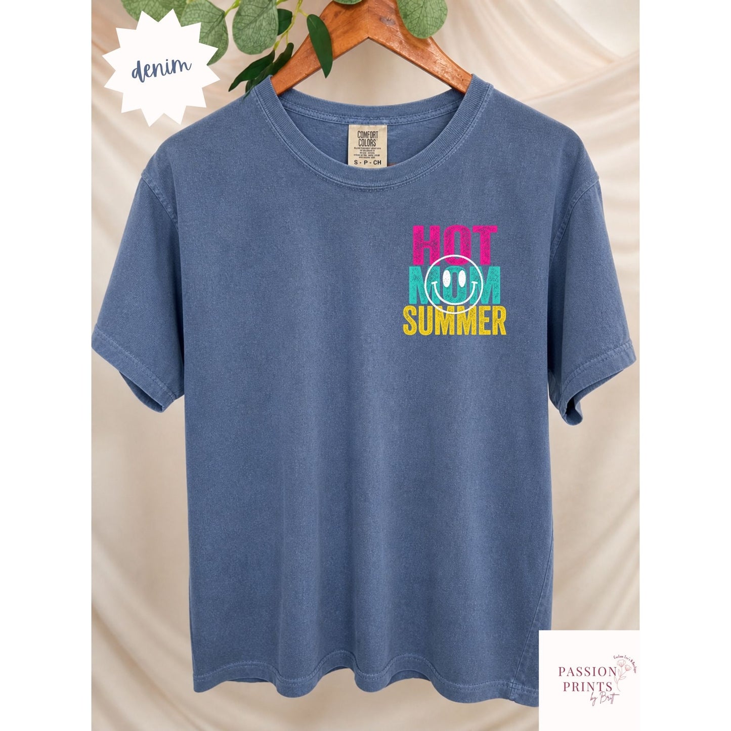 Hot Mom Summer - Front & Back Design