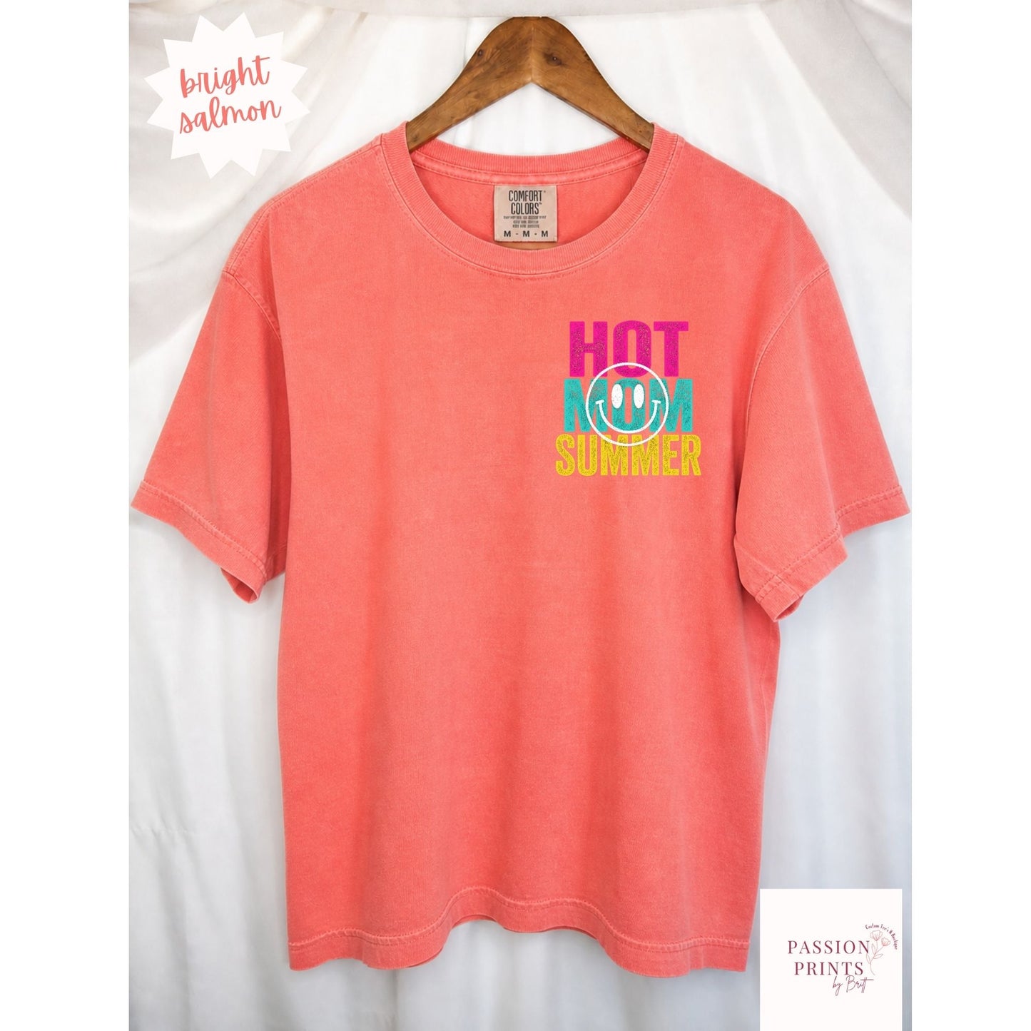 Hot Mom Summer - Front & Back Design