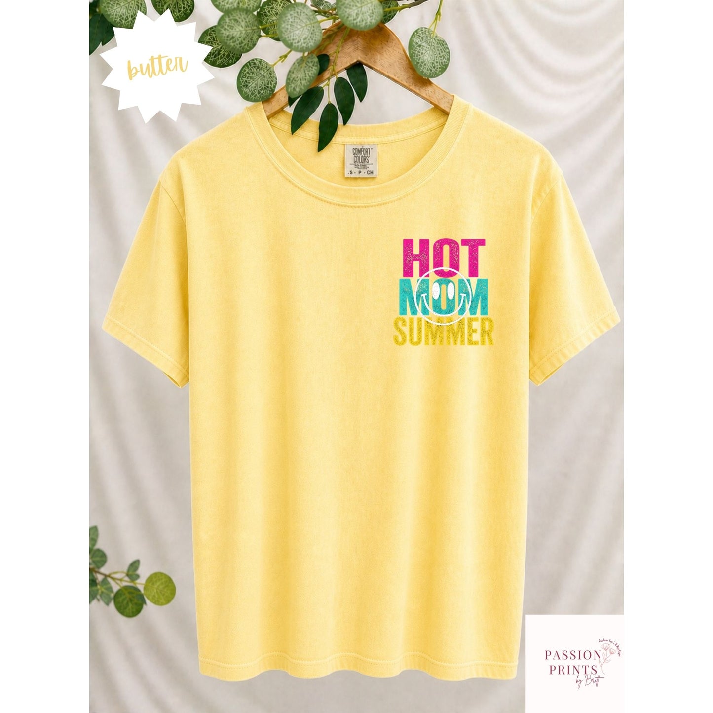 Hot Mom Summer - Front & Back Design
