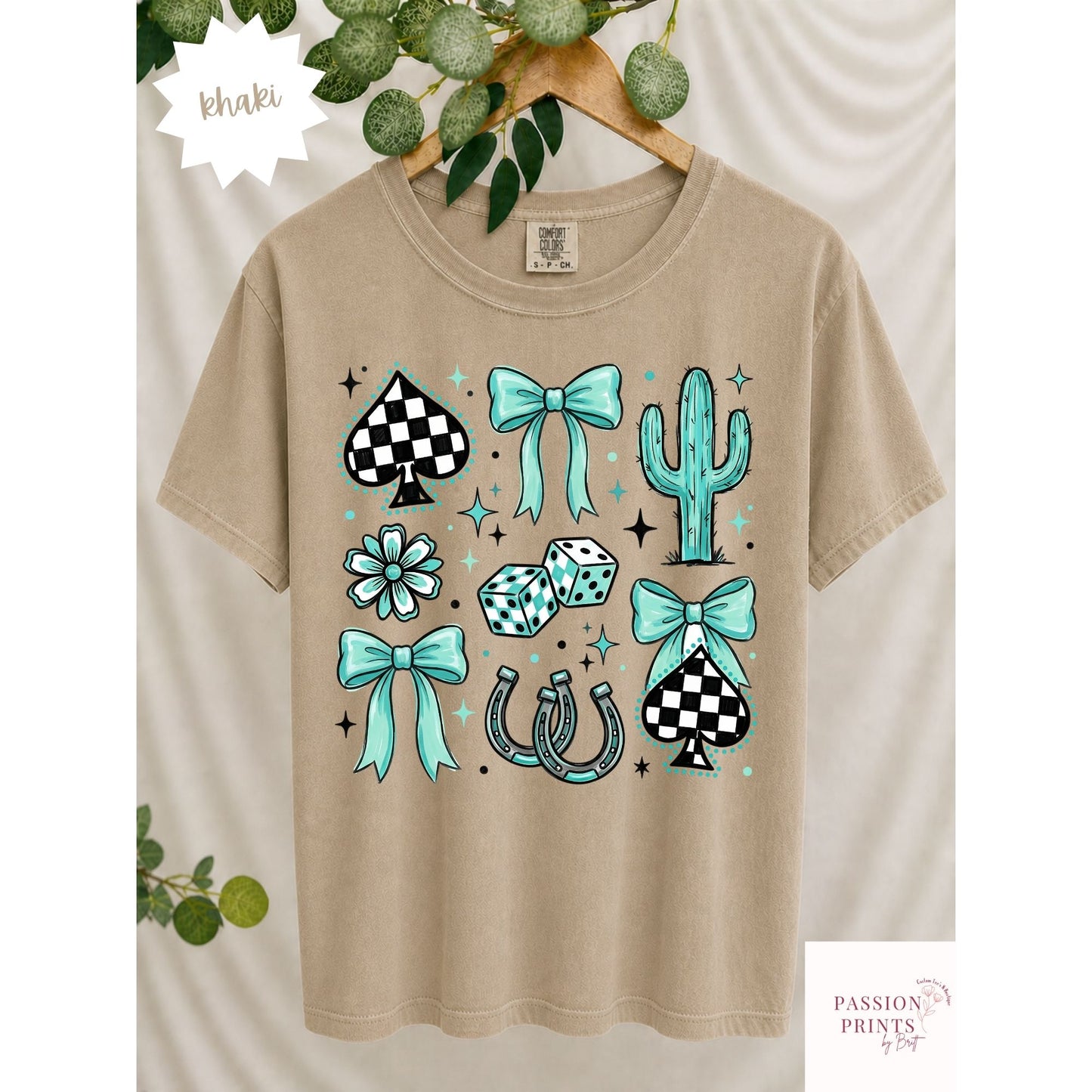 Turquoise Western Coquette